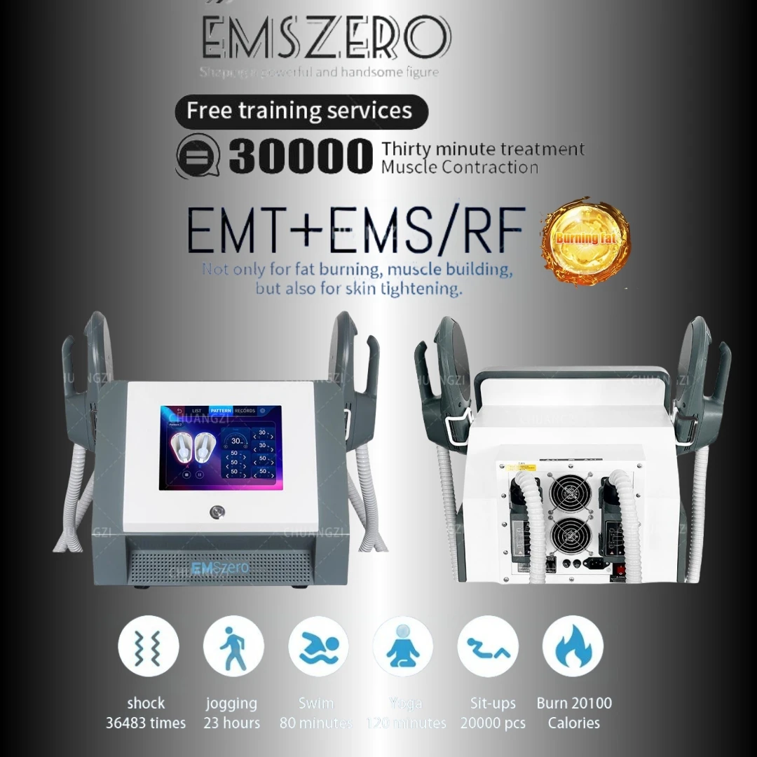Новейшая машина для похудения и формирования бедер мощностью 6500 Вт EMS EMSzero