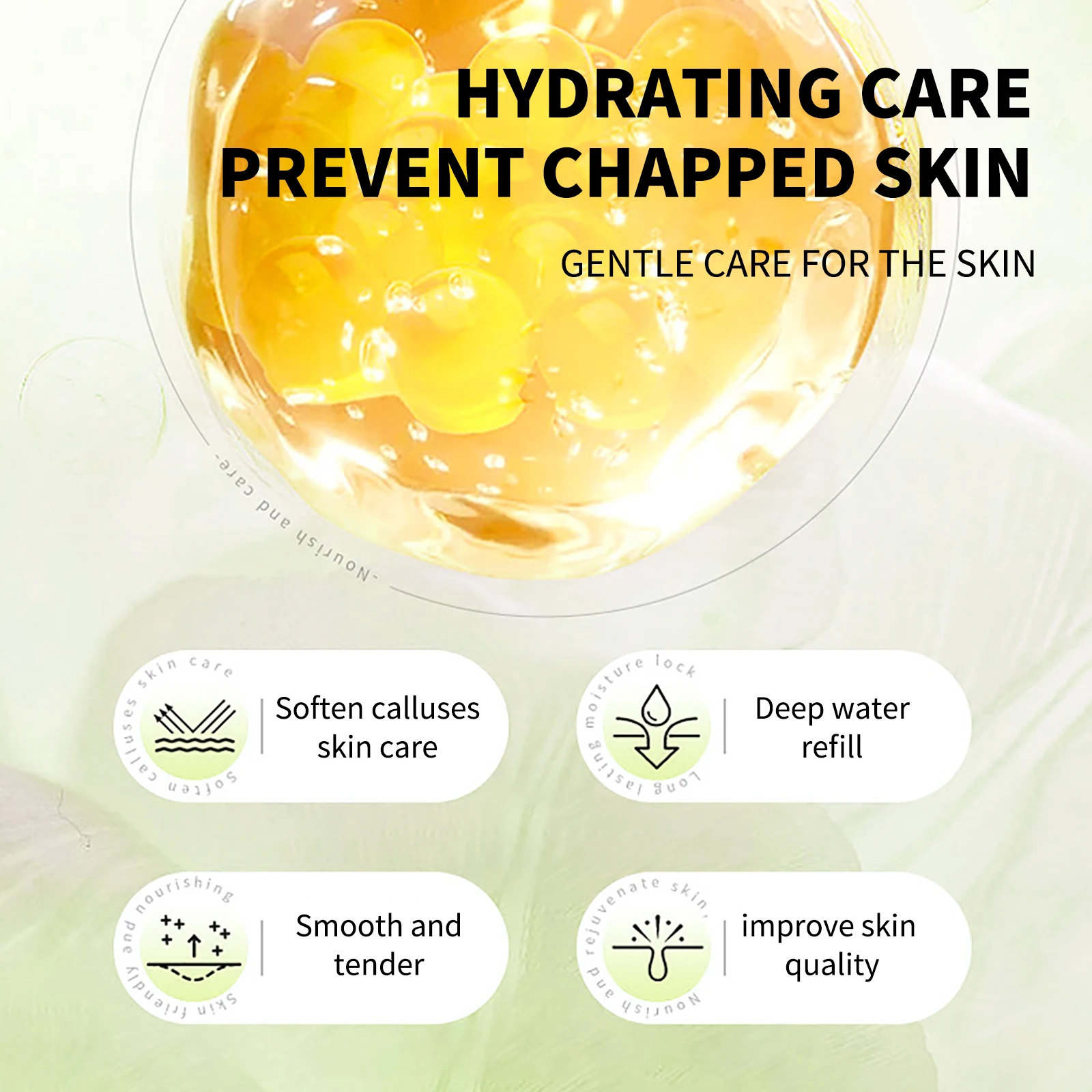 Крем для ног с авокадо против трещин травяной высыхания пяток потрескавшихся