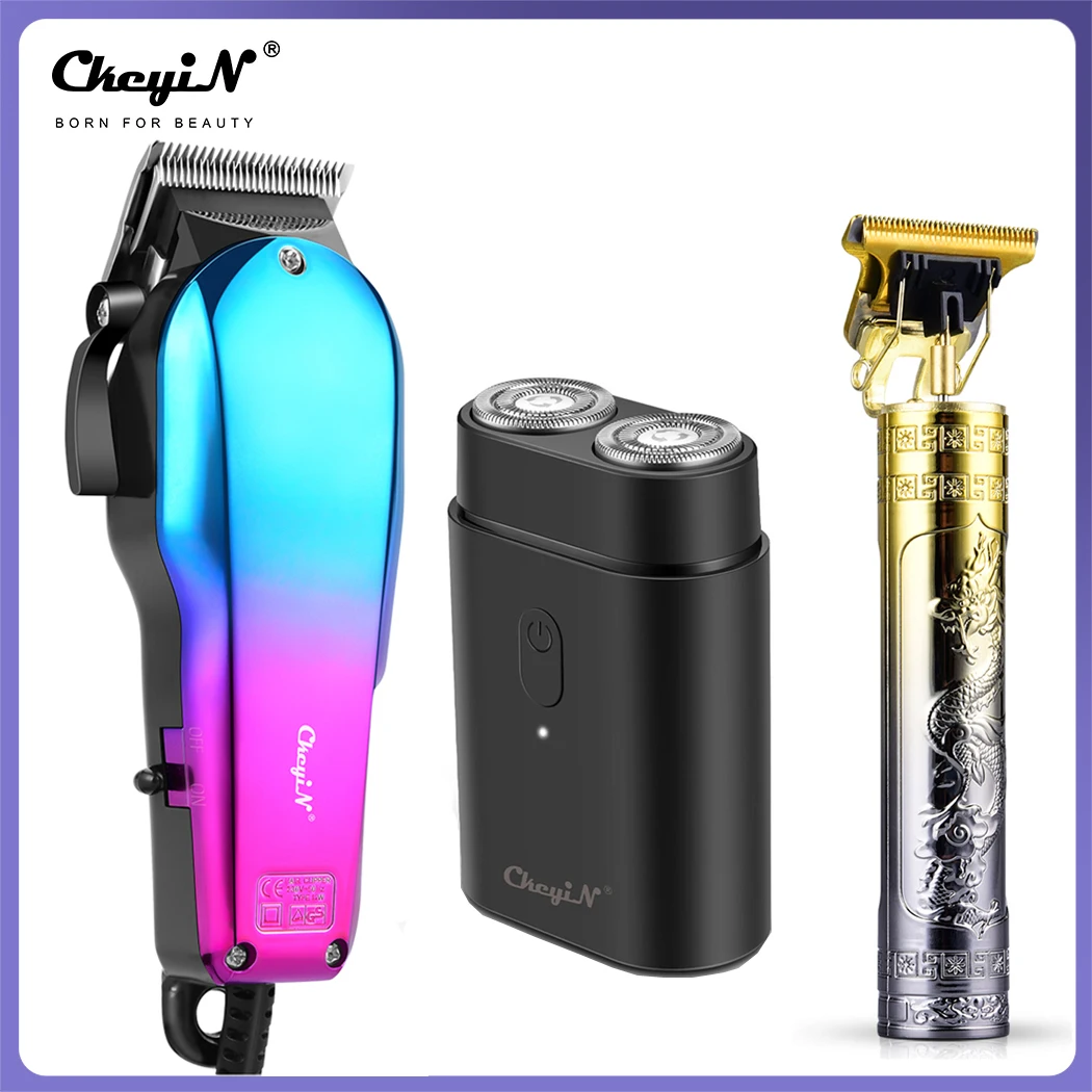 

Professional Men's Hair Clipper Electric Beard Trimmer Kit Hair Cutting Blade Rechargeable Haircut Shaving Machine Hair Styling