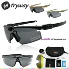 Уличные фотохромные очки twtryway, 3,0 Баллистические поляризованные очки, защитные военные очки, очки для пейнтбола, стрельбы