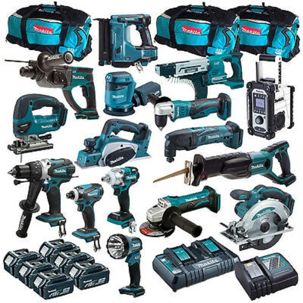 

2023 Sales! MAkitaS LXT1500 18-V Tools Set LXT Lithium-Ion 15Pcs Other Hydraulics Tools