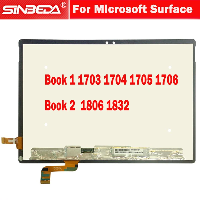 

13.5'' LCD Display Replacement For Microsoft Surface book 1 1703 1704 1705 1706 2 1806 1832 LCD Touch Screen Digitizer Assembly