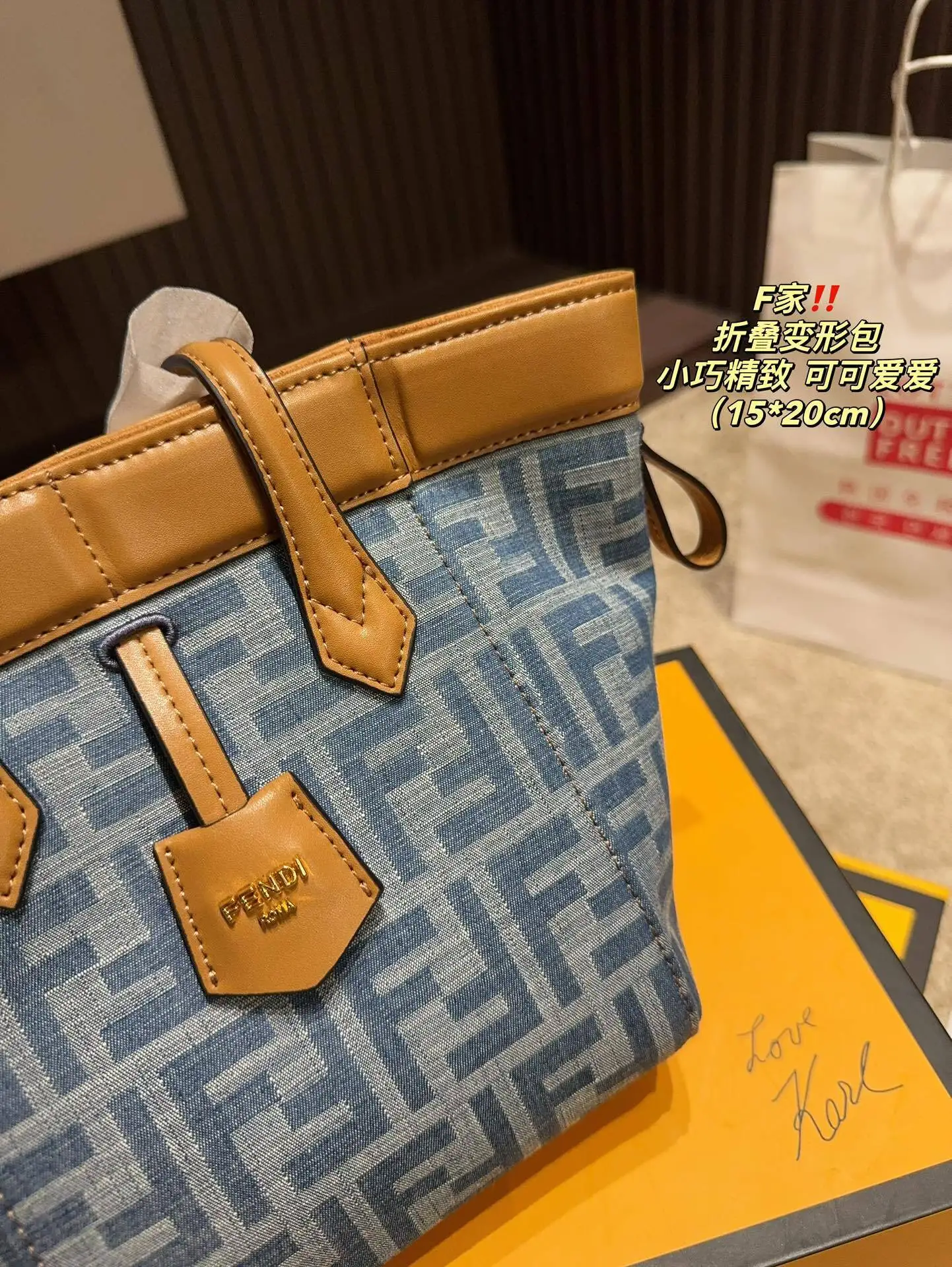 Fendi Style ClassiC Реплика 1:1 Модная КлассичесКая РетРо-сумка Senior Простая Универсальная