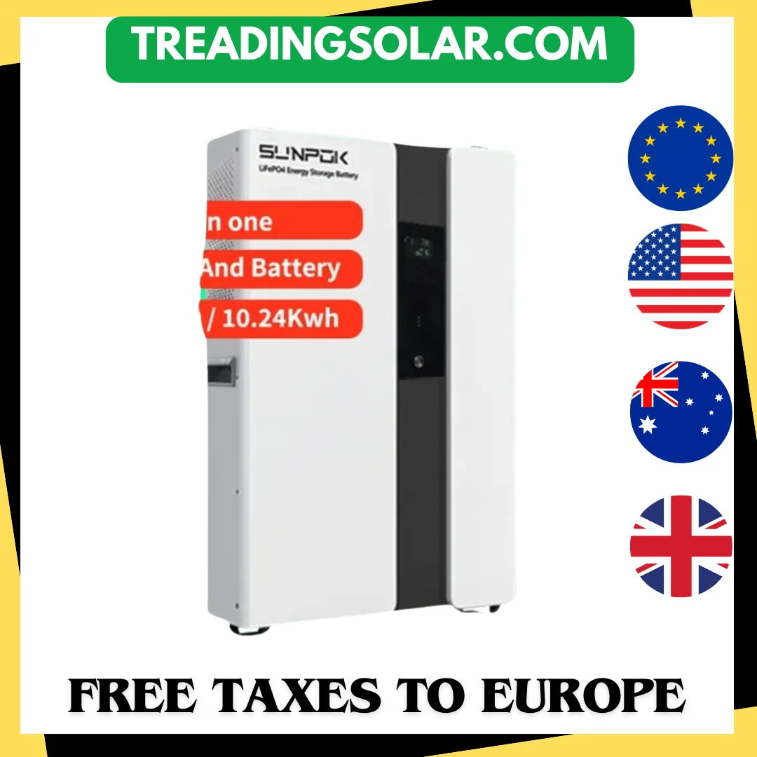 Литий-ионный интегрированный инвертор sunv 48 в 10 кВтч Powerwall Lifepo4 хранилище