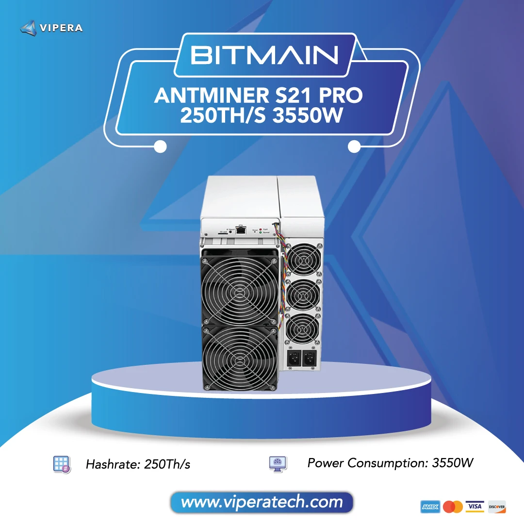 КУПИТЬ 2 ПОЛУЧИ 1 БЕСПЛАТНО Bitmain Antminer S21 Pro 234Th 3500 Вт ASIC Bitcoin
