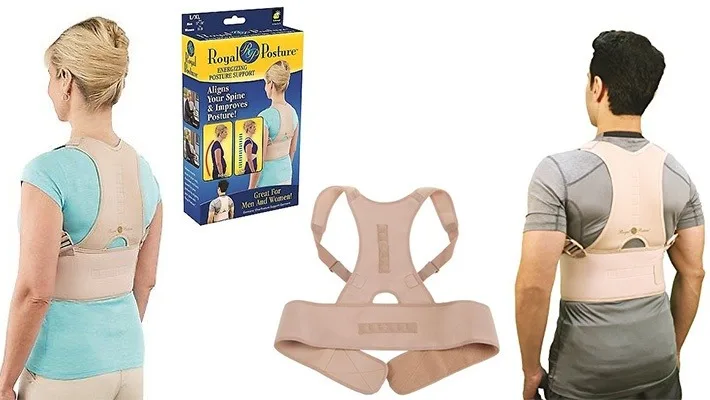 

Adjustable Posture Corrector Back Brace Back Brace Ealleviates Muscle Tension