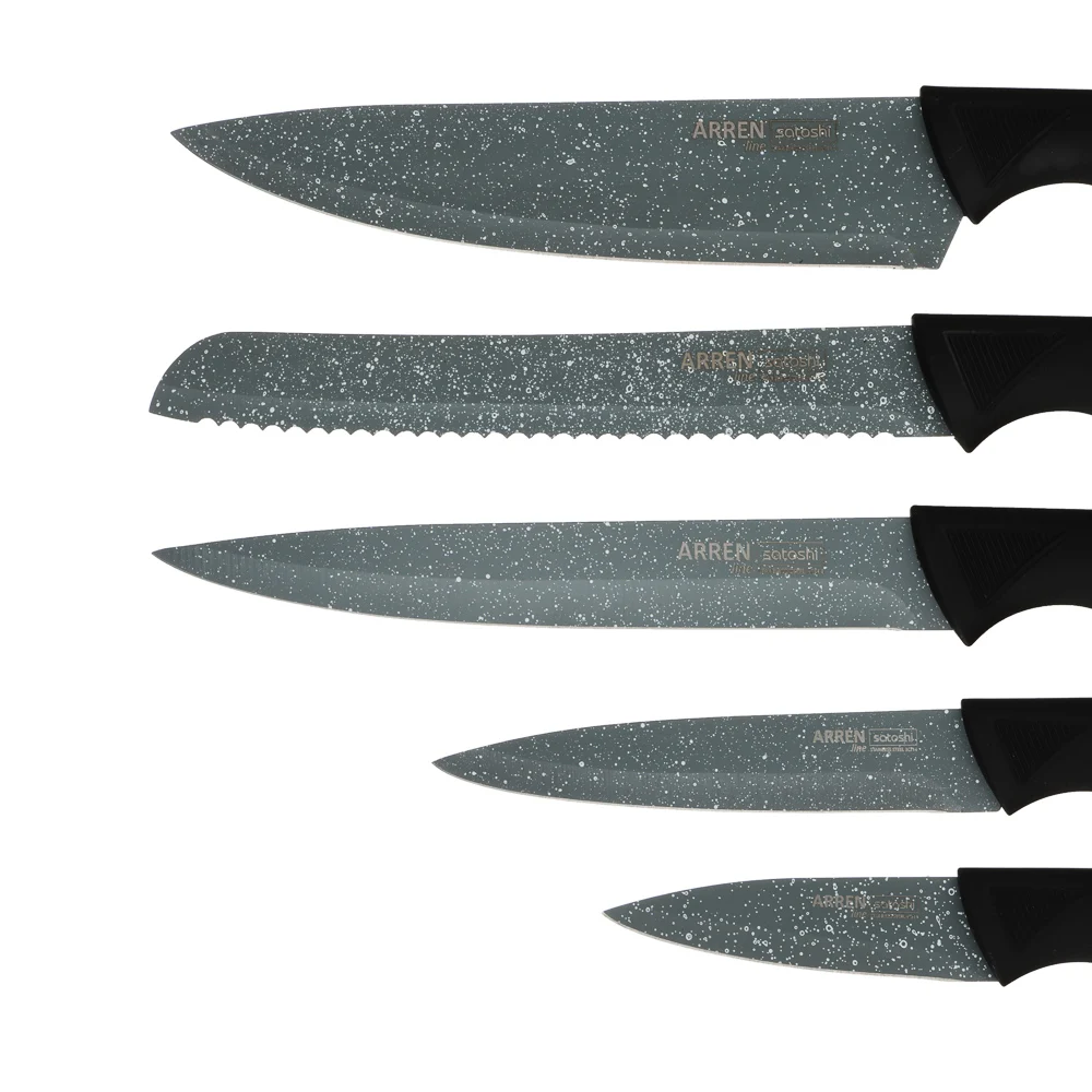 Набор кухонных ножей SATOSHI Аррен 6 предметов в магнитной коробке | Knife Sets