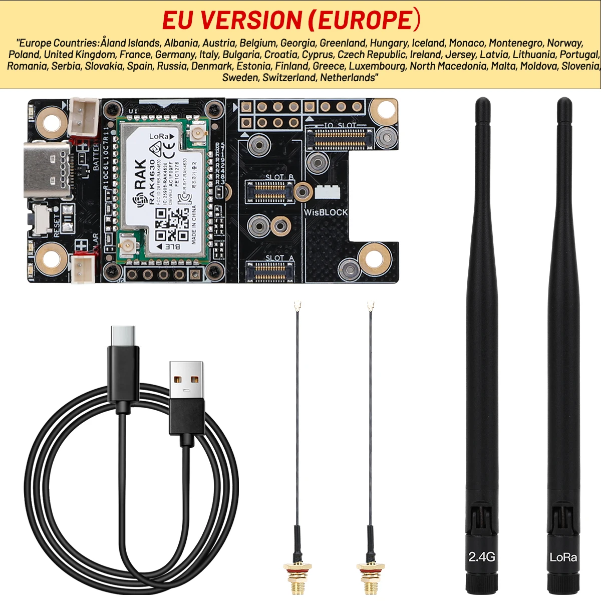 

RAK Nordic nRF52840 BLE Модуль LoRa