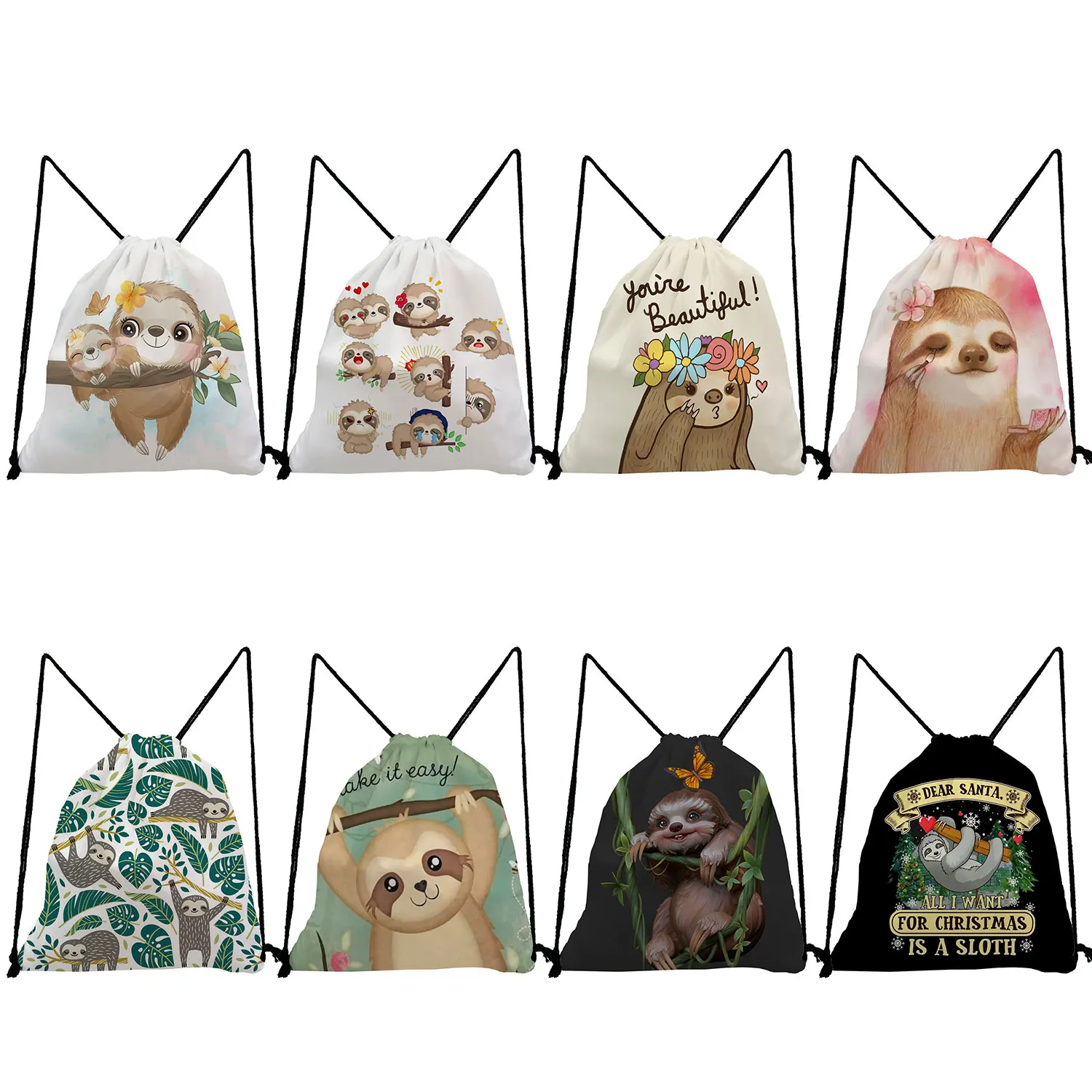 Повседневные дорожные рюкзаки на шнурке высокого качества для студентов |