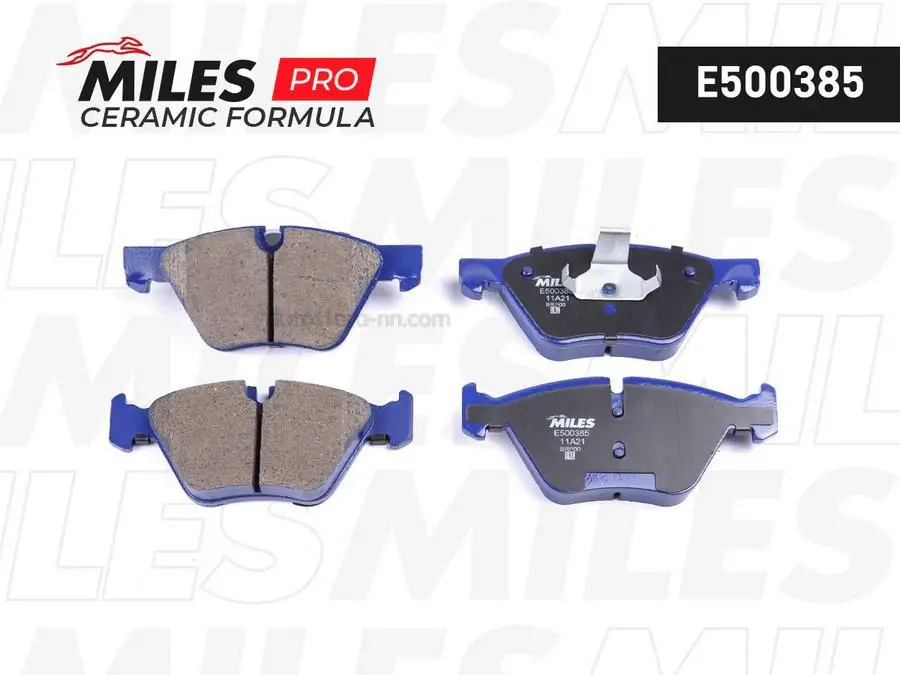 MILES E500385 Колодки тормозные передние Смесь CERAMIC серия PRO BMW 5 F10F11 2030 10 TRW GDB1882