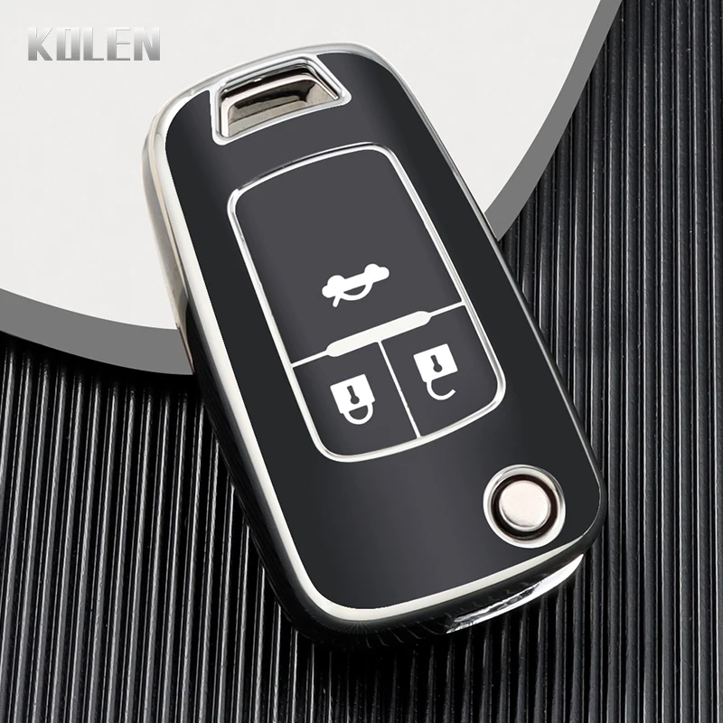 

3 4 5 кнопок чехол для автомобильного ключа из ТПУ, брелок для Chevrolet Cruze Aveo Trax Sail Malibu для Opel Vauxhall Astra Corsa Meriva Insignia