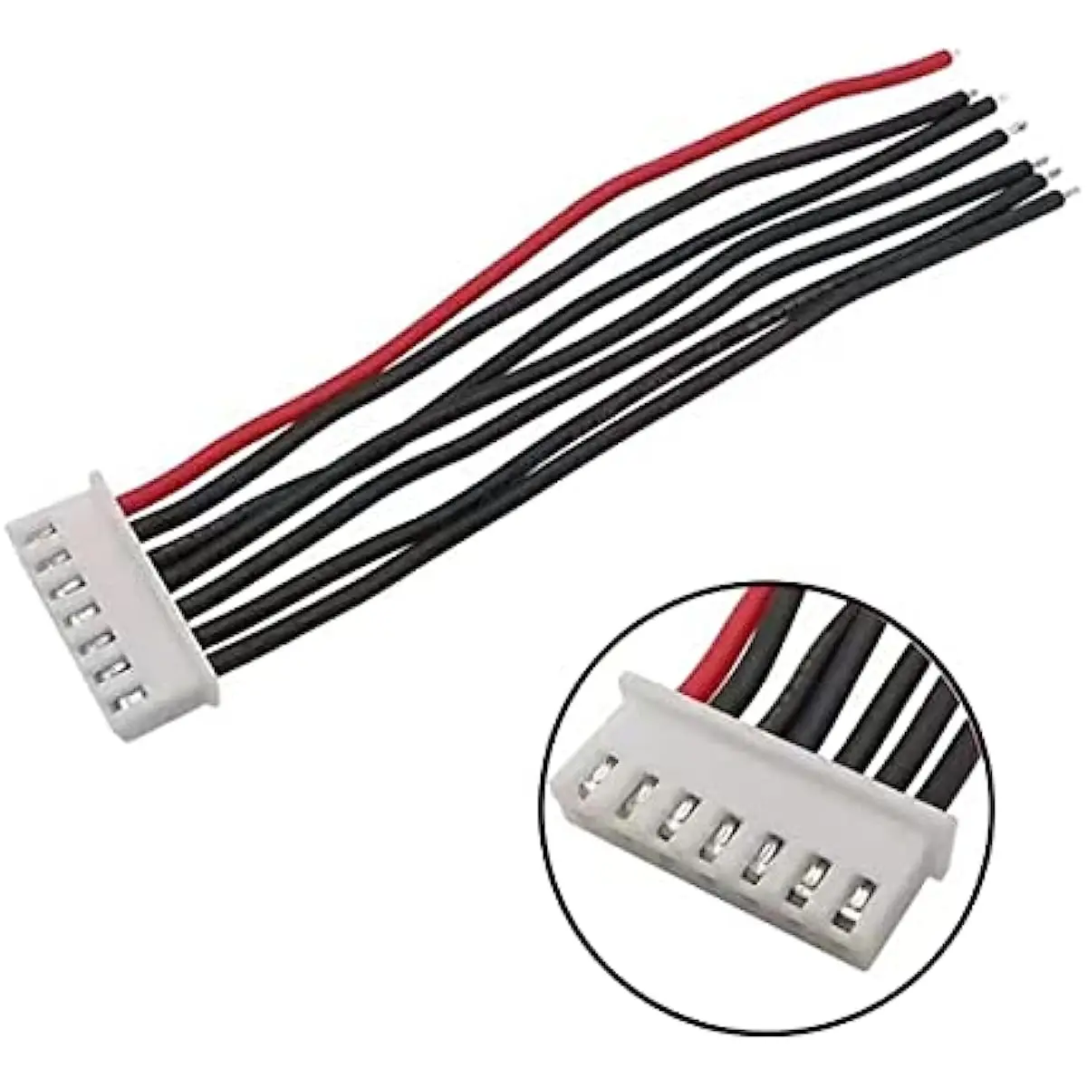 2S 3S 4S 5S 6S Lipo Battery Balance Charger Cable JST XH Connector Adapter Plug or RC Charger(2-Each,10pcs in Total) images - 6