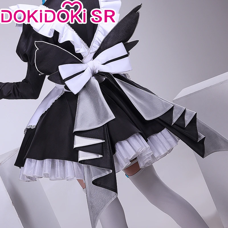 В наличии косплей-игра Venti Doujin Genshin Impact косплей-костюм DokiDoki-SR горничная форма