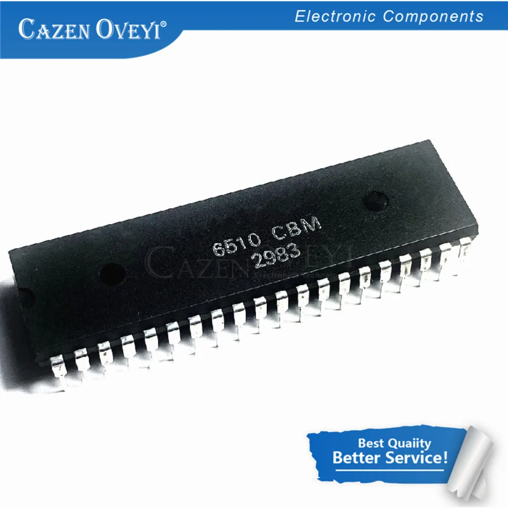 1ШТ MOS6510CBM 6510CBM MOS 6510 CBM 6510-CBM DIP-40