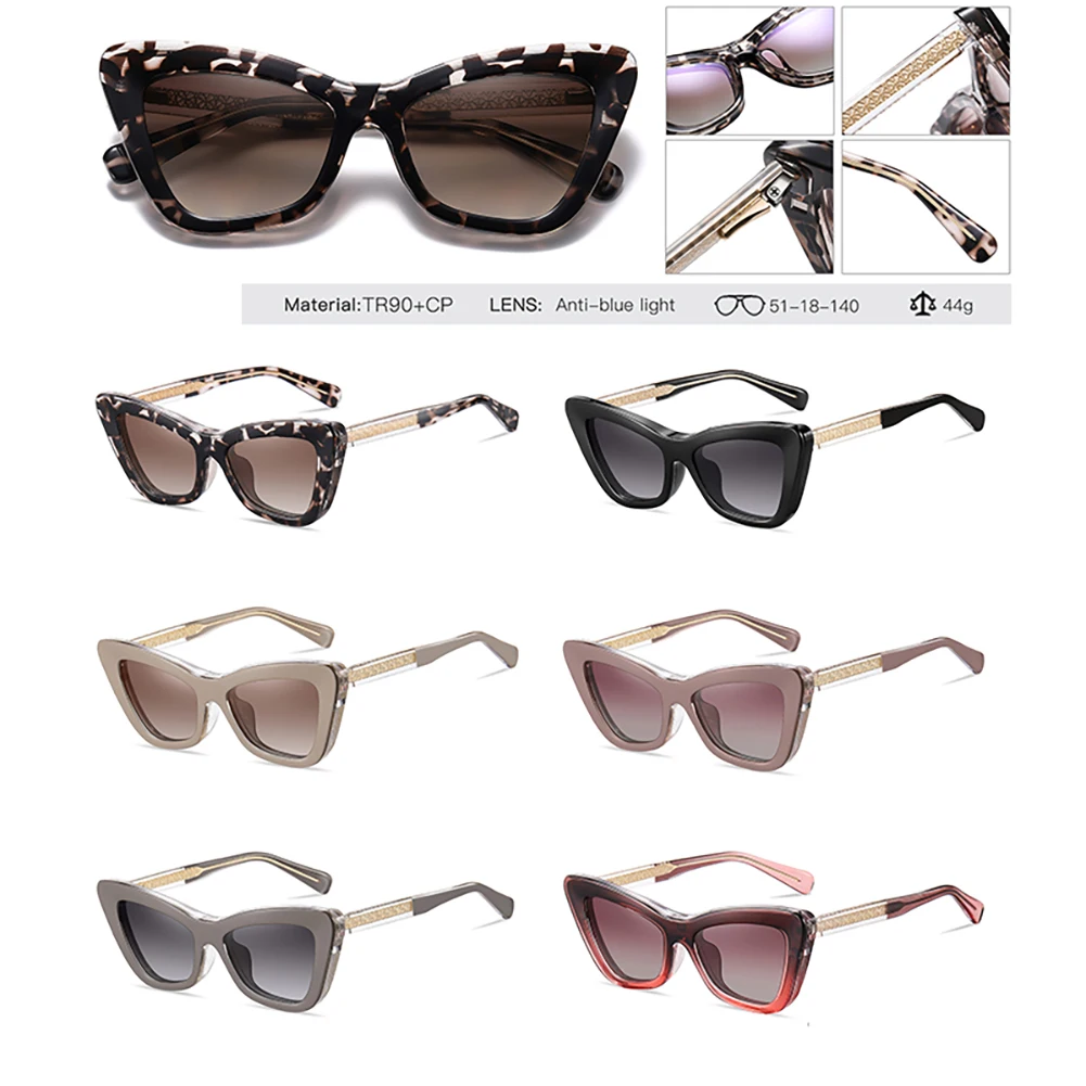 Солнцезащитные очки Swanwick на толстой клипсе поляризационные солнцезащитные UV400 с