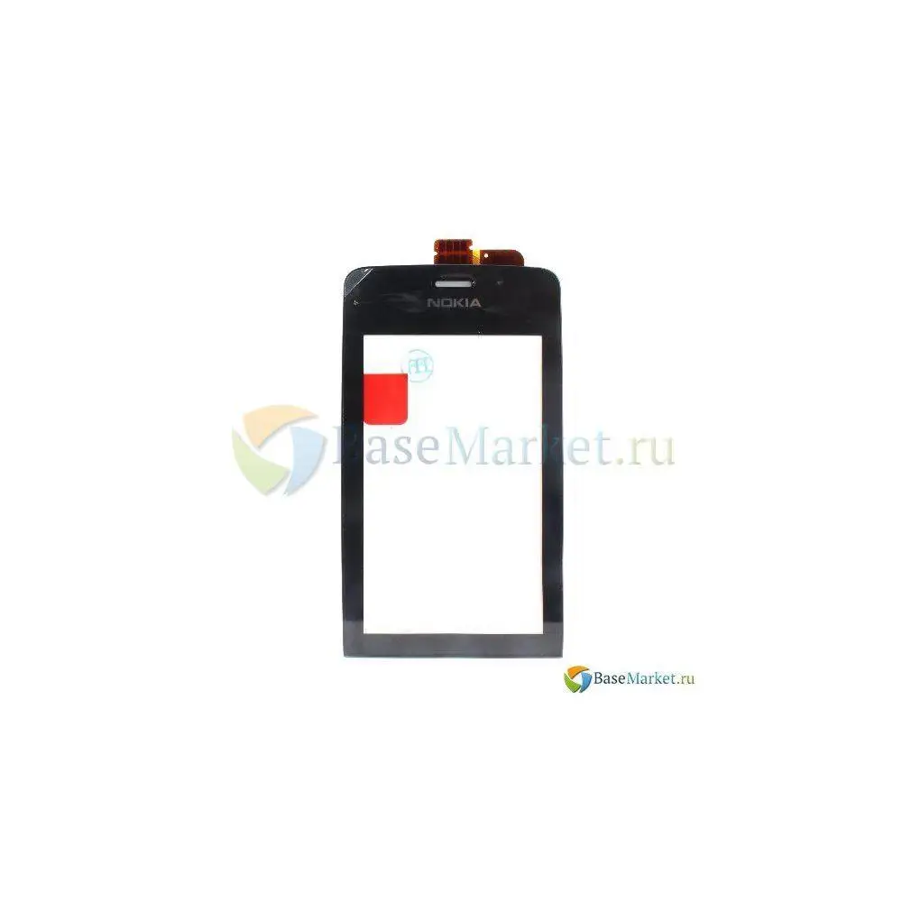 Тачскрин (сенсор) для Nokia 310 Asha (черный) OEM