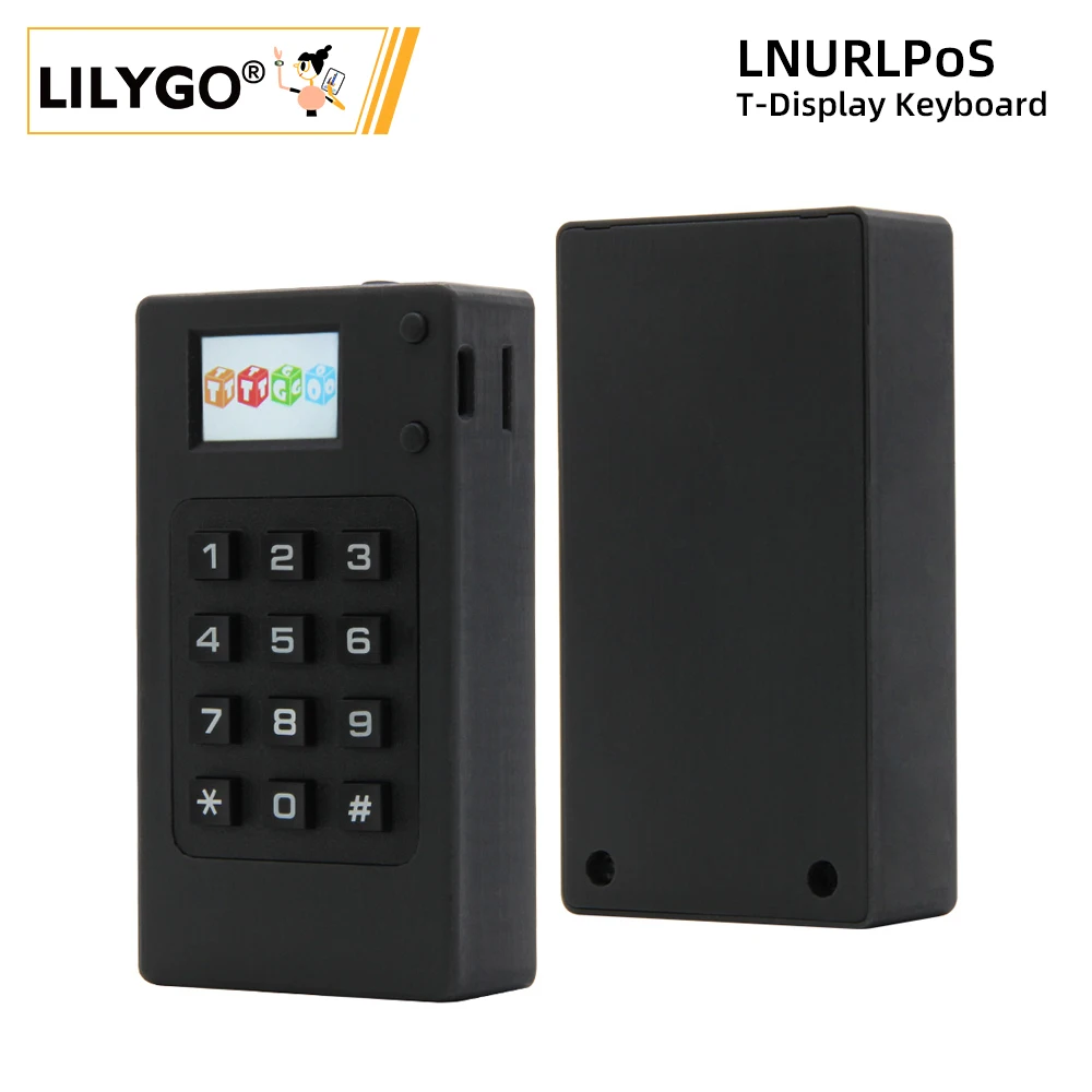 LILYGO® LNURLPoS T-Display Keyboard Kit ESP32 Wireless Module 1.14 Inch LCD Display Controller Development Board WiFi Bluetooth