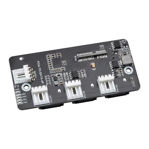 Модуль Raspberry Pi 4 CM4 Pcie на SATA PCI-E на четырехполосную карту SATA3.0 с высокоскоростной платой расширения SATA 6 Гбит/с