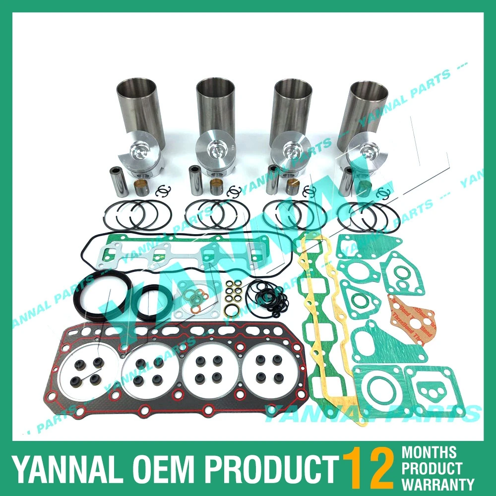 

4TNV88 перестроенный комплект двигателя для экскаватора YANMAR