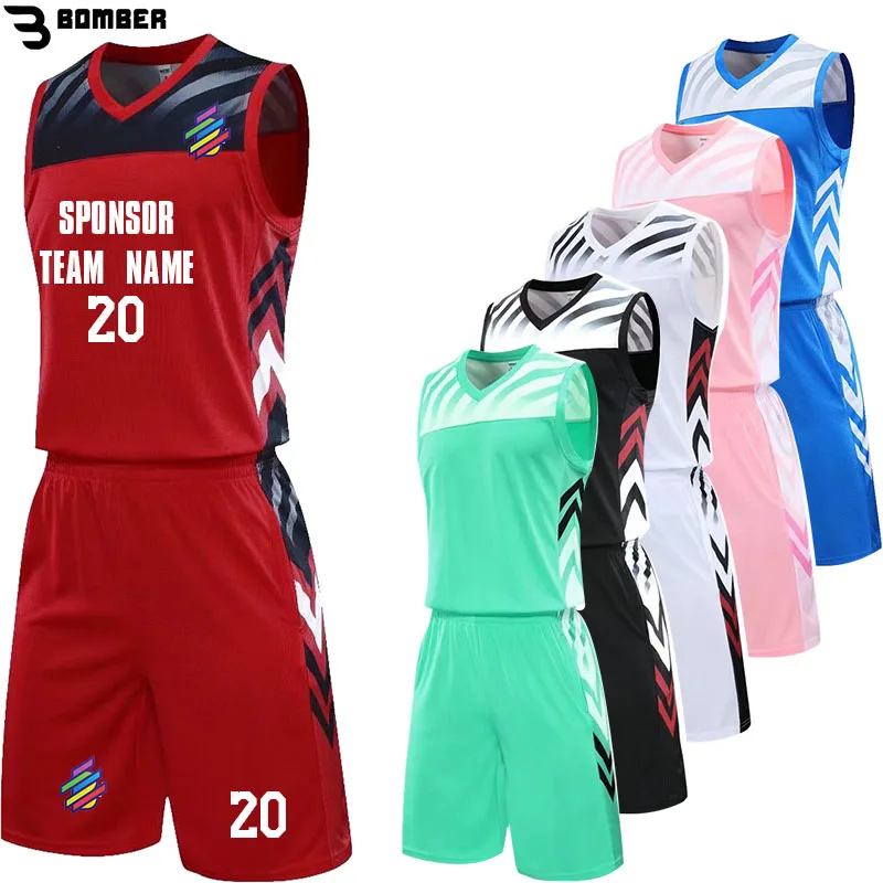 

Basketball Jerseys Customize Team Name Number Logo Unisex For Men Women Kids Boys Children Uniform Plus Size Shirt