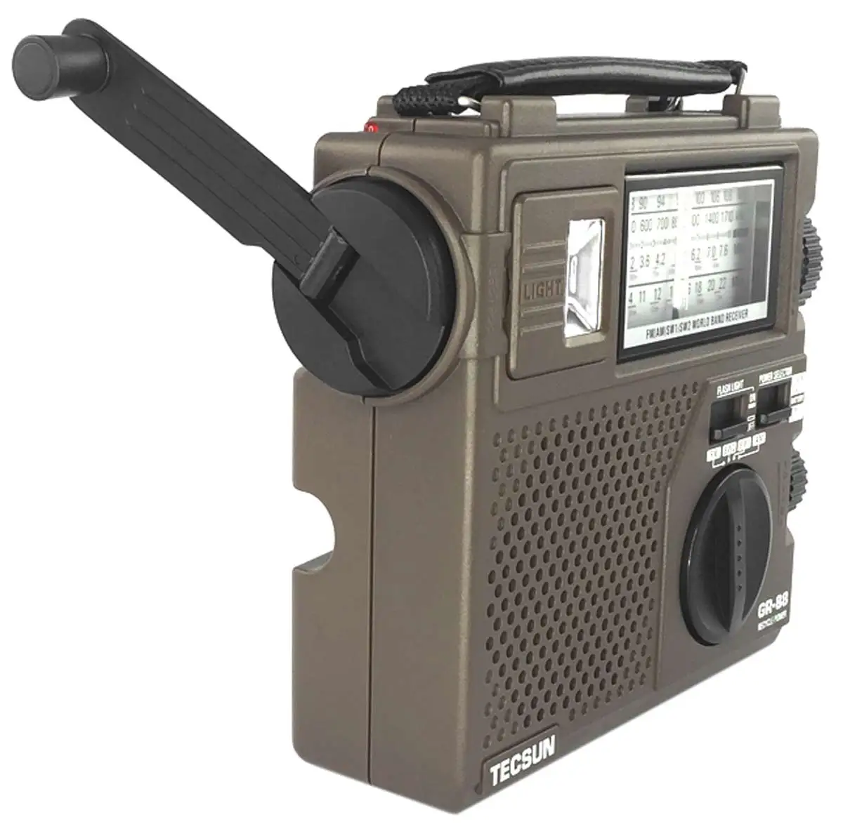 Portable Radio for hike Tecsun Green-88 (export version) sand |