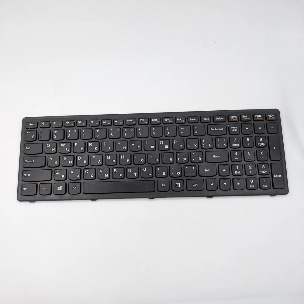 Клавиатура 25013004, Lenovo IdeaPad Flex 15, G500S, G505A, G505G, G505S, S500, S510, S510p, Z510, черная с рамкой, гор. Enter
