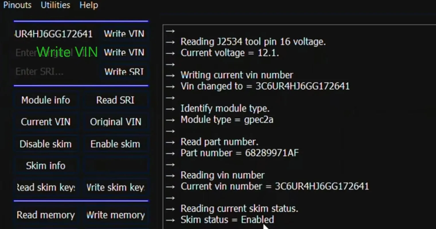 Для Chrysler AEMT MAXX VIN Editor Program PCMs Edit Skim Security Использование GPEC для ChryslerDodgeJeep Gas Diesel 2022, поддержка J2534 (art.: 3920ca83070de) - 3920ca83070de
