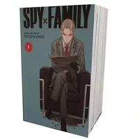 7 booksset japanese anime spy%c3%97family official comic book volume 1 7 spy family funny humor manga books english edition