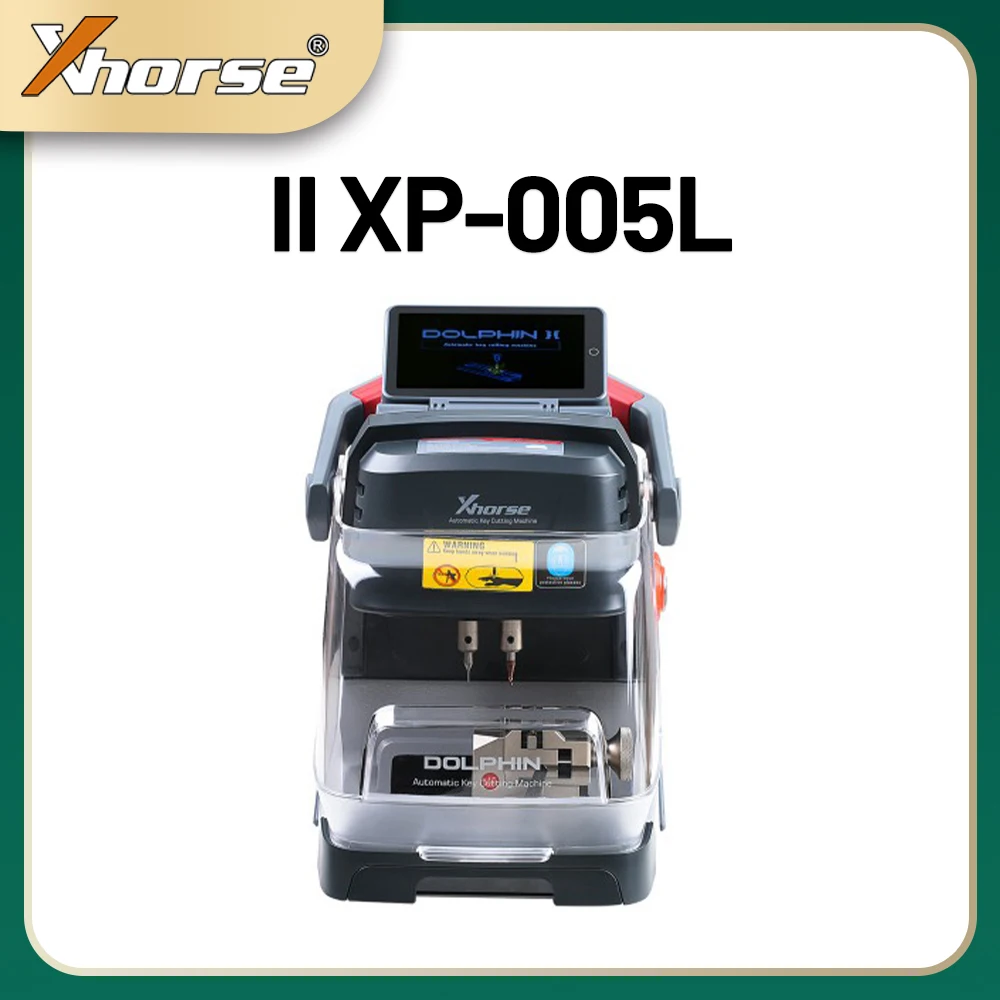 

Xhorse Dolphin II XP-005L XP005L Automatic Portable Key Cutting Machine with Adjustable Screen and Built-in Battery