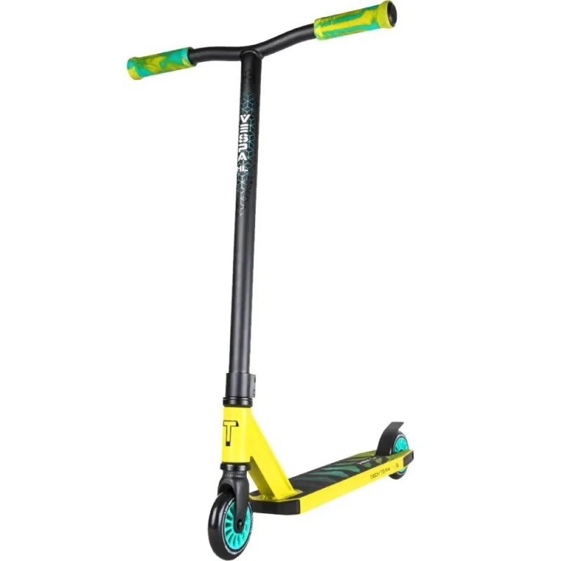 Самокат трюковой Tech Team Vespa XL желтый 2021
