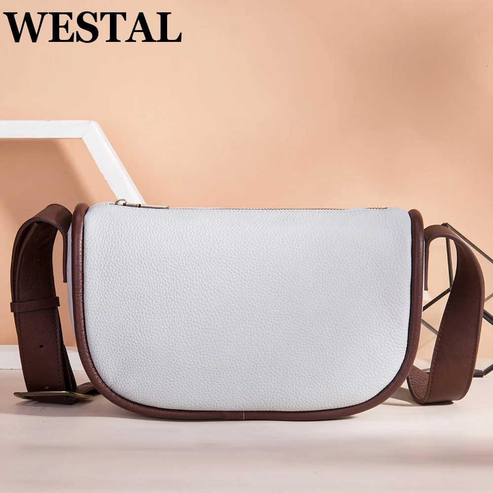 

Westal women mini tote shoulder basic plain leather hobo bag