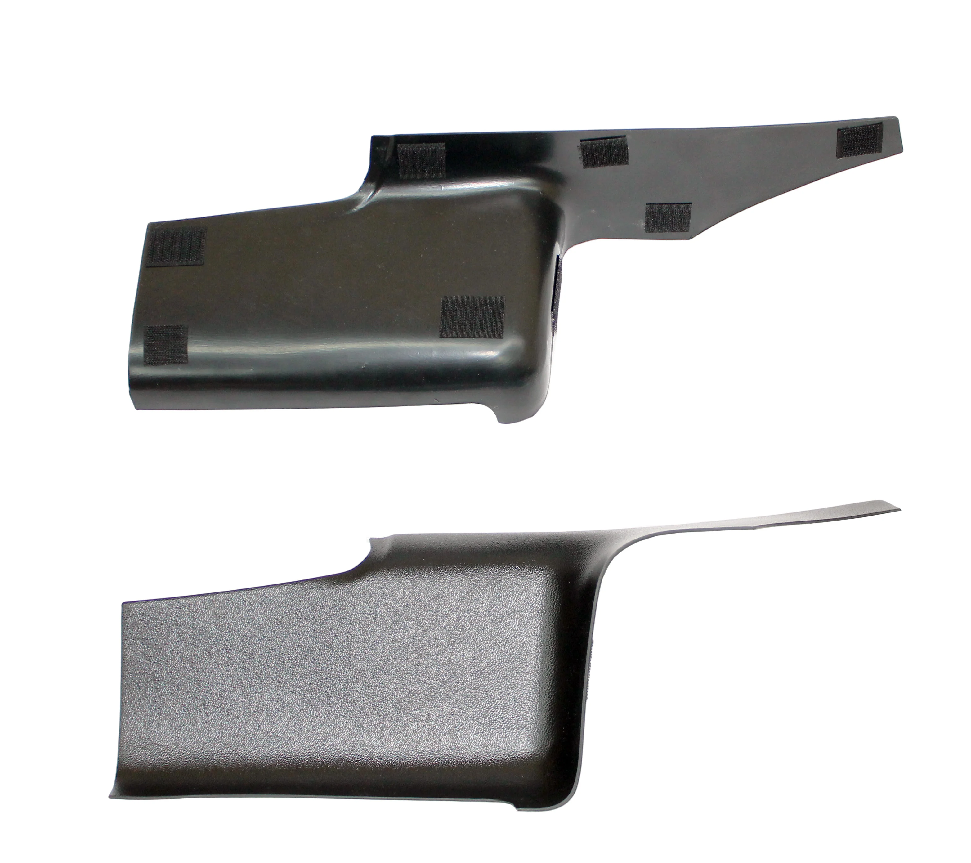 Накладки на ковролин порогов для Renault Duster / Рено Дастер 2010-2020 с липучкой чехлы