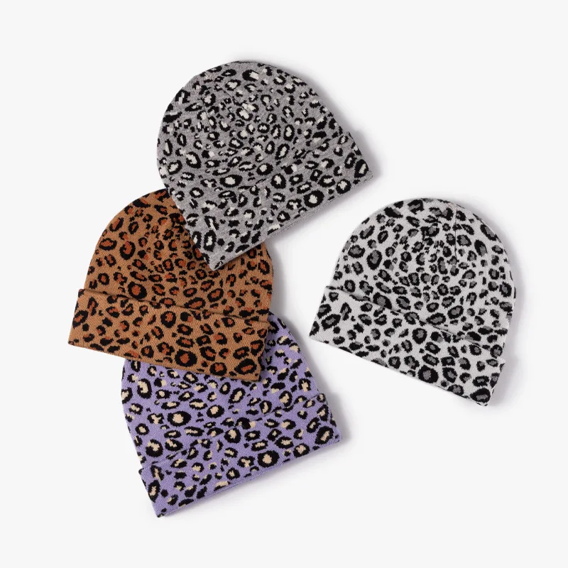 

Новинка, элегантная леопардовая искусственная пушистая модная Осенняя эластичная Шапка-бини для взрослых, мягкая теплая шапка в стиле хип-хоп, шикарная шапка