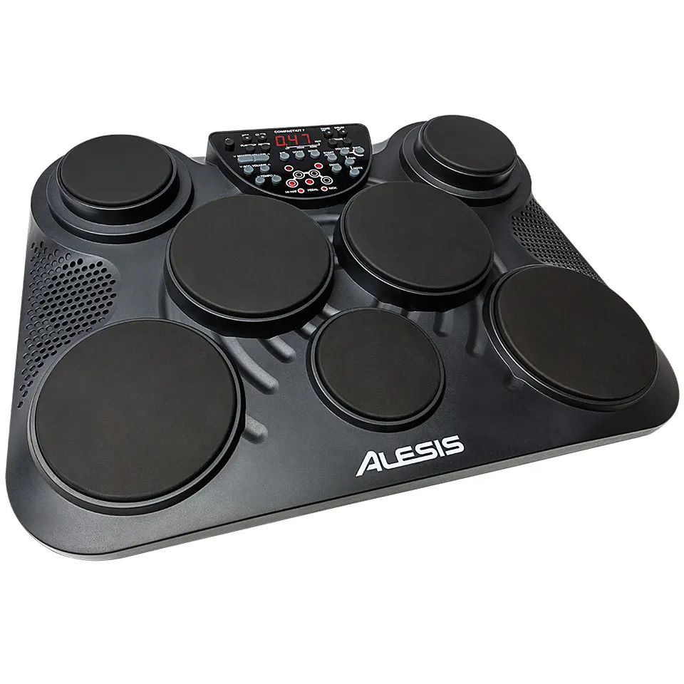 

100% Best Quality Buy 2 Get 1 Free Alesis Compact Kit 7 Portable Electronic Drum kit with Foot pedal