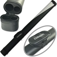 cuesoul professional 1x1 hard pool cue case holds holds 1 butt and 1 shaft