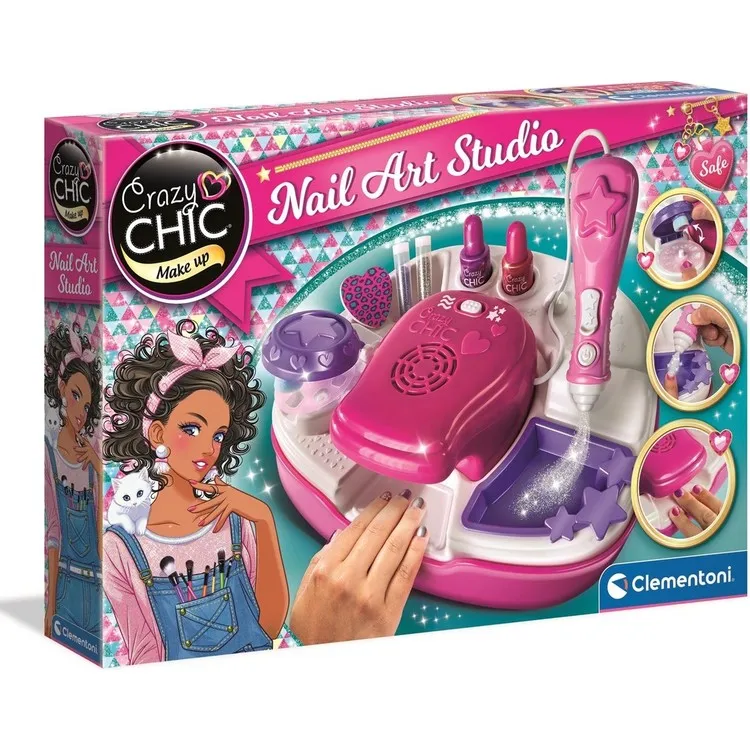 Clementoni 15174 Студия нейл-арта - Сумасшедший шик