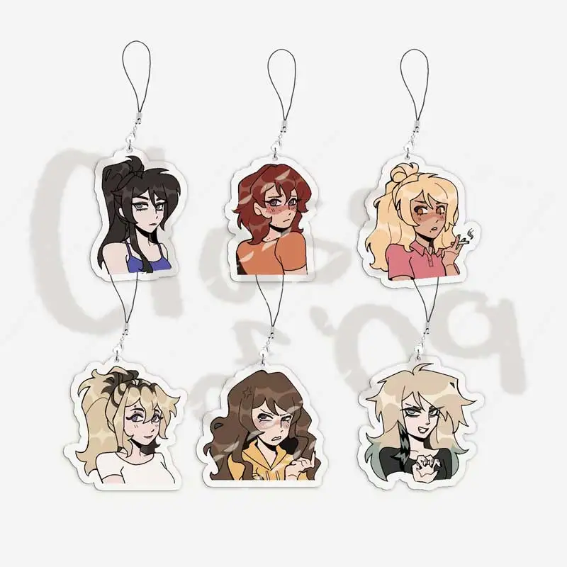 Фото Акриловые фигурки класса 09, подвески для мобильного телефона Николь ДЖЕК Келли Ари Эмили Меган, небольшой кулон, брелок для ключей, кольцо, подарок для фанатов №1