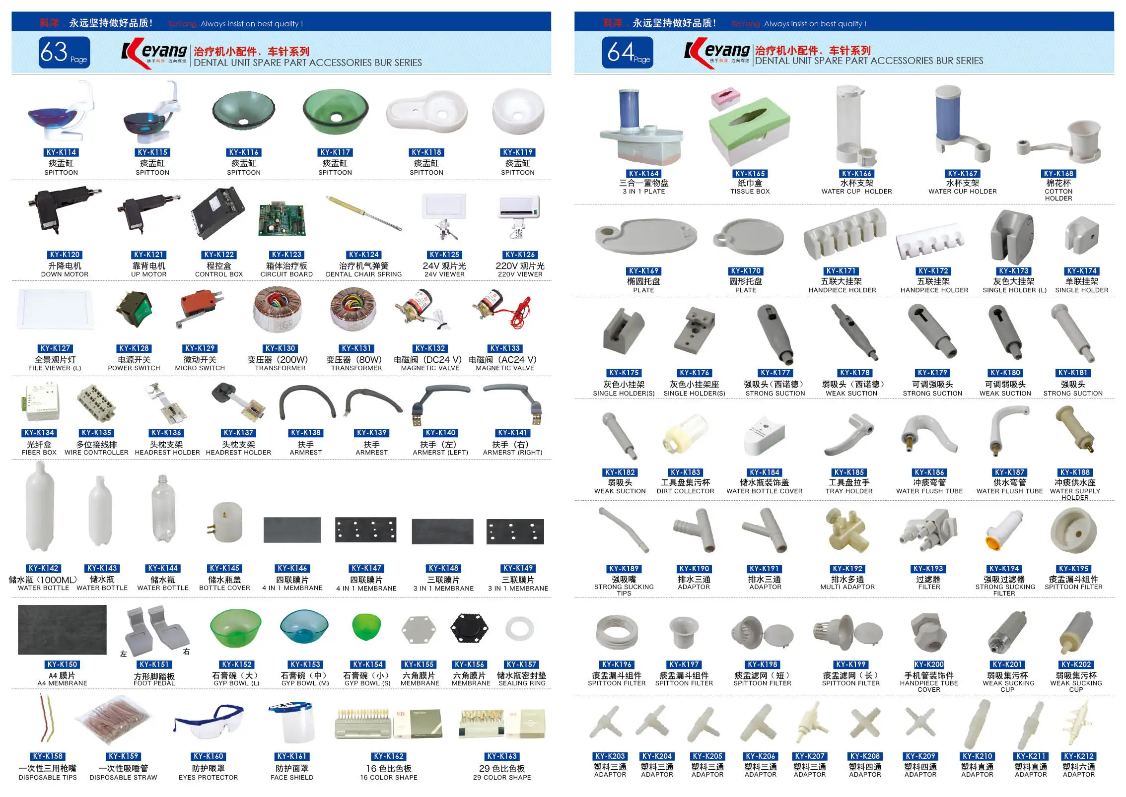 Запасные части для стула стоматологического блока/стоматологическое кресло
