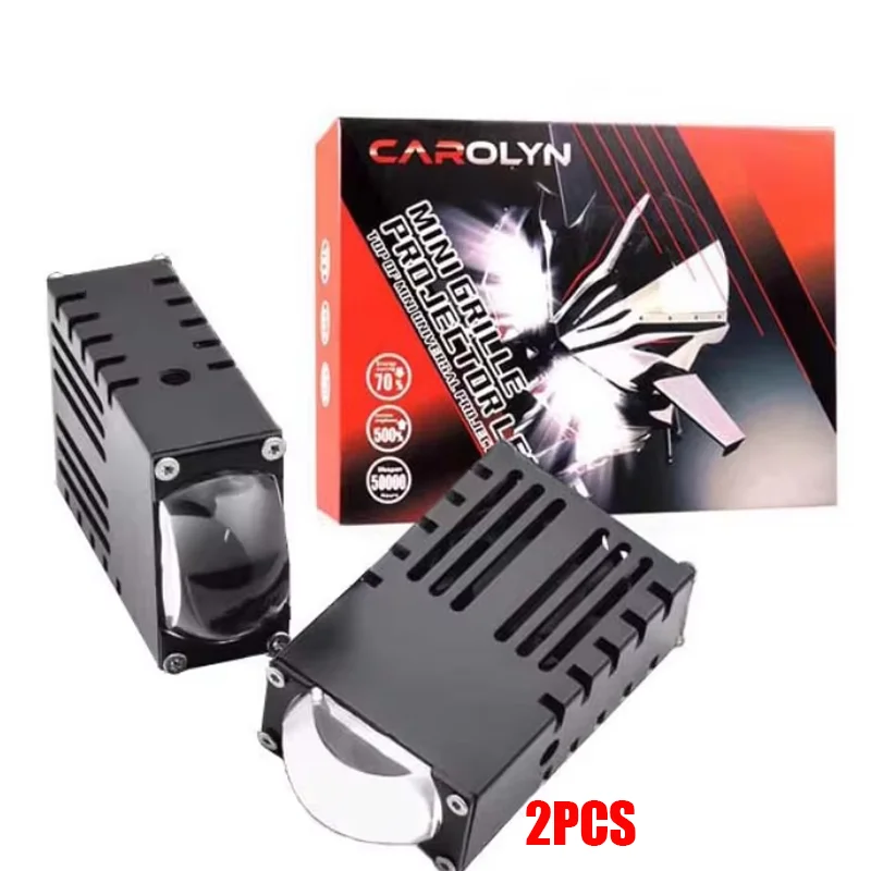 

1,5-дюймовая автомобильная светодиодная фара, матричный мотоциклетный светильник, мини-объектив проектора, автоматический бампер, проникновение, противотуманная фара для bmw Golf toyota