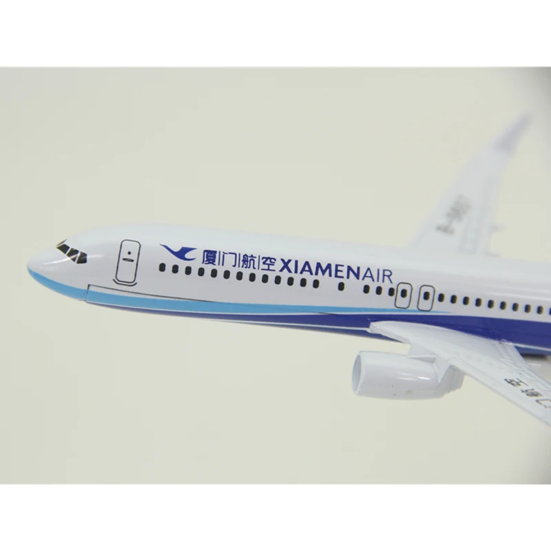 

16 Cm Xiamen Airlines B737-800 Alloy Passenger Aircraft Model Ornaments Souvenir Display Decoration Toy