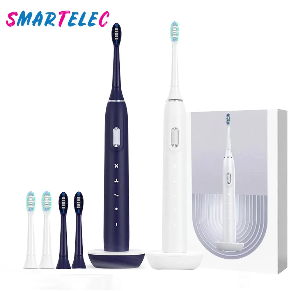 

Sonic Electric Toothbrush Wholesale High Frequency Magnetic Levitation Multi-Stage Adult Set Wireless Induction Charging Gift