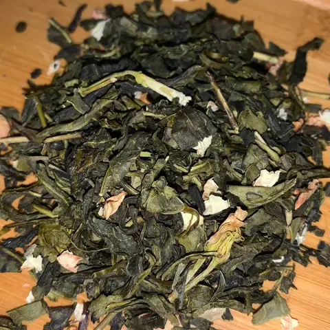 Чай Китайский Зеленый Мо Ли Хуа Лю Чха, ароматизированный, натуральный, пакетированный, 20 пакетиков по 5 грамм