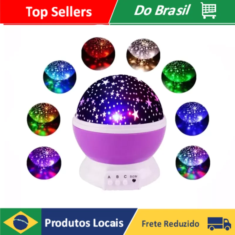 

TOPE Luminaire Projector Star 360 ° Galaxy Lampshade Star Master Pink Fast Shipping For All Brazil