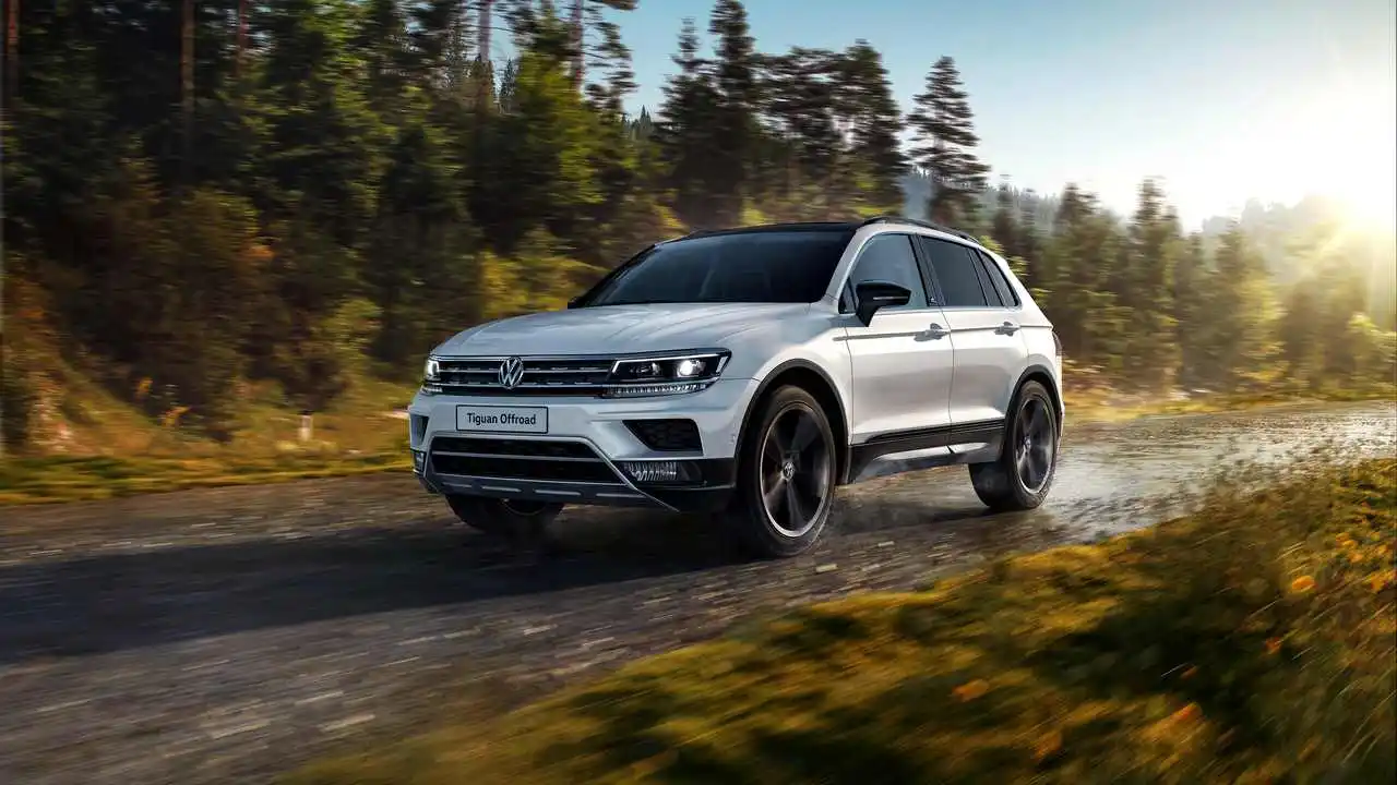 Volkswagen Tiguan в горах