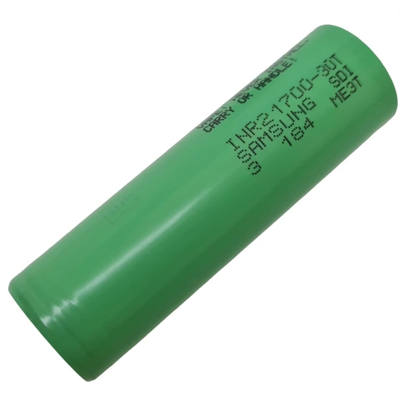 Аккумулятор INR 21700 30T Li-ion 3000mAh 35A высокотоковый