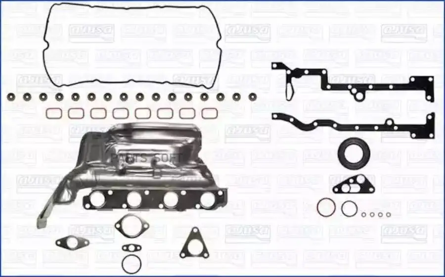 AJUSA 51036100 Комплект прокладок двигателя (без прокладки ГБЦ) FORD Transit 2006- mot.2 2TDCI