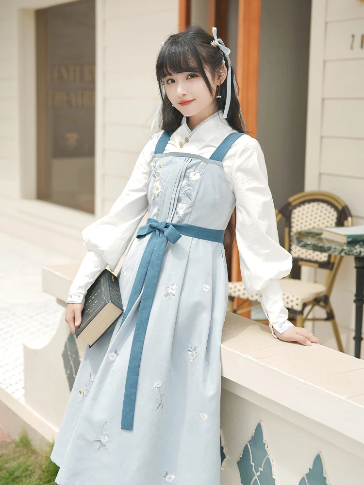 Новая одежда Hanfu для женщин улучшенные костюмы в китайском стиле взрослых
