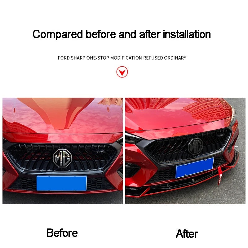 For MG HS ZS 6/5 Car Styling Plastic Stickers Rear Emblem Front Grille Badge High-end Decals Auto Exterior Decoration |