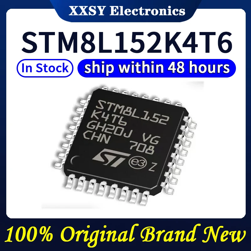 STM8L152C6T6 STM8L152C8T6 STM8L152R8T6 STM8L152K4T6 STM8L152K6T6 STM8L152M8T6 В наличии Оригинал Новый