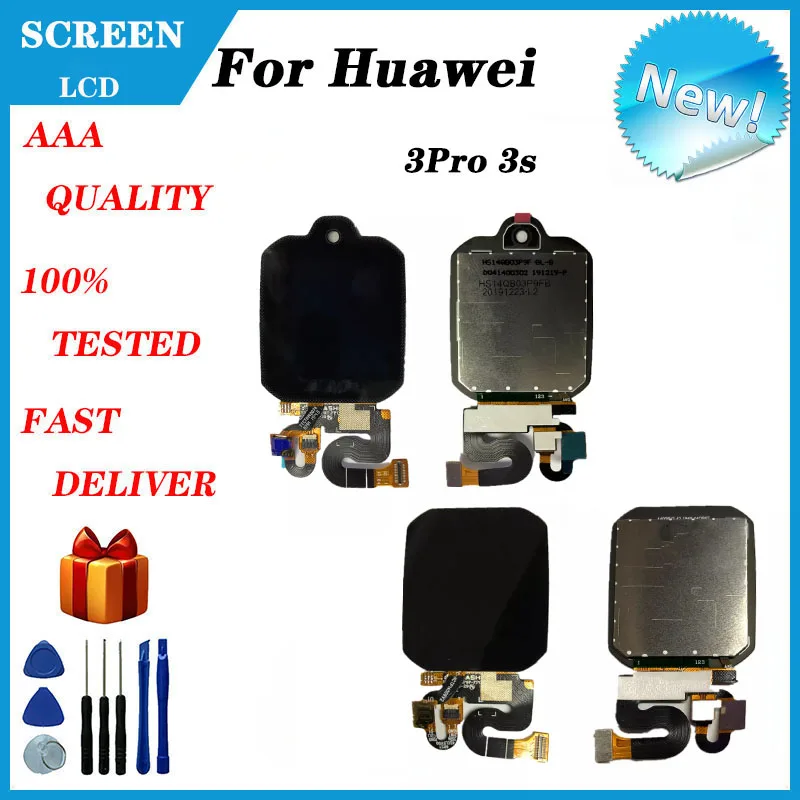 

New For huawei children's watch 3Pro 3s phone watch assembly screen For 3Pro 3s LCD + touch watch touch screen repair